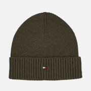 Tommy Hilfiger Essential Flag Cotton and Cashmere-Blend Beanie