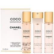 Chanel Coco Mademoiselle Eau de Toilette Twist & Spray 3 x 20ml Refills
