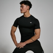 MP vīriešu sporta krekls ar garām piedurknēm “Baselayer” — Melns