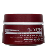 Collistar Hair Pure Actives Keratin + Hyaluronic Acid Reconstructive Replumping Mask 200ml
