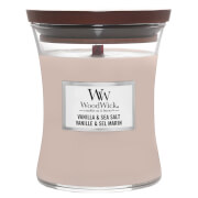 WoodWick Hourglass Candles Vanilla & Sea Salt Medium Candle 275g / 9.7 oz.