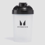 Mini-shaker en plastique Myprotein – Transparent/Noir