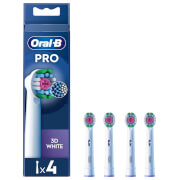 Oral-B Toothbrush Heads Pro 3D White Toothbrush Heads 4 Pack