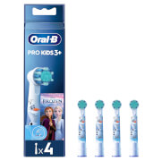 Oral B Kids Frozen Toothbrush Heads - Pack of 4 Counts