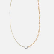 Hermina Athens Moonstone Stylelove Gold Vermeil Necklace