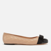 Ferregamo Women's Varina Quilted Leather Ballet Flats