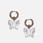 Notte Farfalla Glow Mother of Pearl Gold-Plated Earrings
