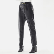Barbour International Agusta Faux Leather Tapered Trousers