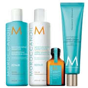 Moroccanoil Moisture Repair Shampoo & Conditioner with FREE Gifts (Worth £72.15)