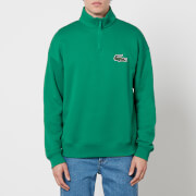 Lacoste DO Croc 80's Cotton-Blend Half-Zip Sweatshirt