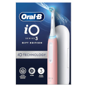 Oral-B iO3 Blush Pink Electric Toothbrush with Travel Case