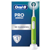 Oral-B Pro Junior Green Electric Toothbrush, For Ages 6+
