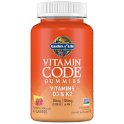 Vitamin Code D3 Plus K2 Gummies - Raspberry Lemon - 45 Gummies