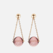 Shrimps Belle Gold-Tone Bead Earrings