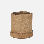 Ferm Living Uneru Pot - Ø13 - Brown