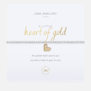 Joma Jewellery A Little Heart Of Gold Silver-Tone Bracelet