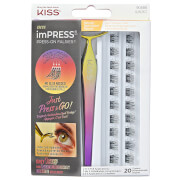 Kiss imPRESS Falsies Press-on False Lash Kit - Natural