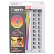 Kiss imPRESS Falsies Press-on False Lash Kit - Voluminous