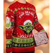 Star Wars Yoda Christmas Jumper