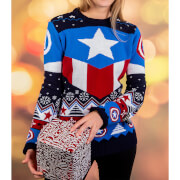 Captain America Christmas Jumper