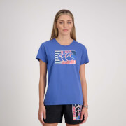 Women Uglies Ss T-Shirt Bright Cobalt
