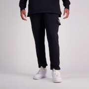 Mens Force 32In Knit Trackpant Jet Black- S