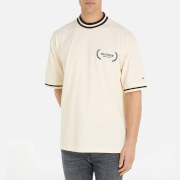 Tommy Hilfiger Lauren Tipped Cotton Logo T-Shirt