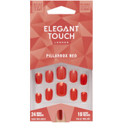 Elegant Touch False Nails - Pillarbox Red