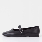 Vagabond Women's Jolin Buckle Leather Ballet Flats