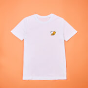 Embroidered White T Shirt
