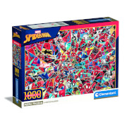 Clementoni Marvel Spiderman 1000 Piece Impossible Jigsaw Puzzle