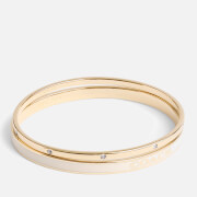 Coach Signature Duo Gold-Tone Bangle Boxed Set