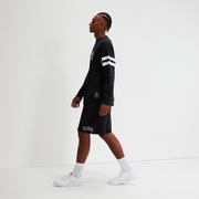Shorts Tems Gewaschenes Schwarz für Herren