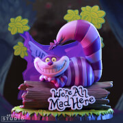 Disney Alice In Wonderland Cheshire Cat AbyStyle Studio Figure - 11cm