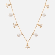Vivienne Westwood Emiliana Baroque Pearl Gold-Tone Choker Necklace