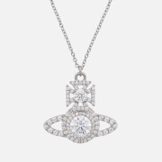 Vivienne Westwood Norabelle Silver-Tone Cubic Zirconia Necklace