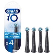 [Zahnarztpraxis-Angebot] Oral-B iO Aufsteckbürsten Ultimative Reinigung, schwarz, 4 Stück