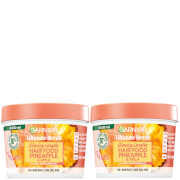 Garnier Ultimate Blends Pineapple 3-in-1 Glowing Hair Mask Duo