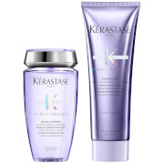 Kérastase Blond Absolu Duo Set: Bain Lumiére Shampoo 250ml & Cicaflash Conditioner 250m