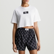 Calvin Klein 1996 Logo-Print Cotton-Jersey T-Shirt and Shorts Set