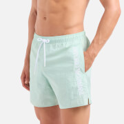 Emporio Armani Bodywear Logo Shell Swimming Trunks