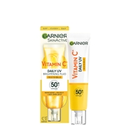 Garnier Vitamin C Daily UV Brightening Fluid Invisible SPF 50+ przeciwsłoneczny rozjaśniający fluid z witaminą C 40 ml