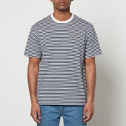 Lacoste Stripe Cotton-Jacquard T-Shirt
