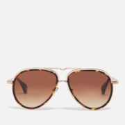 Vivienne Westwood Cale Metal Aviator Sunglasses