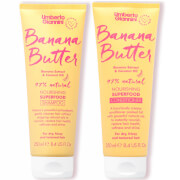 Umberto Giannini Banana Butter Shampoo and Conditioner Duo