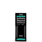 مزيل العرق بالقطن الطازج وملح البحر للرجال من Wild في عبوة لونها أسود بوزن 40 جم