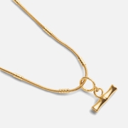 Katie Loxton Bamboo 18-Karat Gold-Plated Necklace