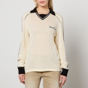 House of Sunny Keepers Open-Knit Cotton Top