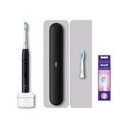 Oral-B Pulsonic Slim Luxe 4500 Electric Toothbrush with Travel Case - Black + 2 refills