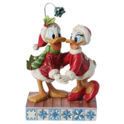 Enesco Disney Merry Mistletoe (Holiday Donald & Daisy Duck Figurine) (15.5cm)